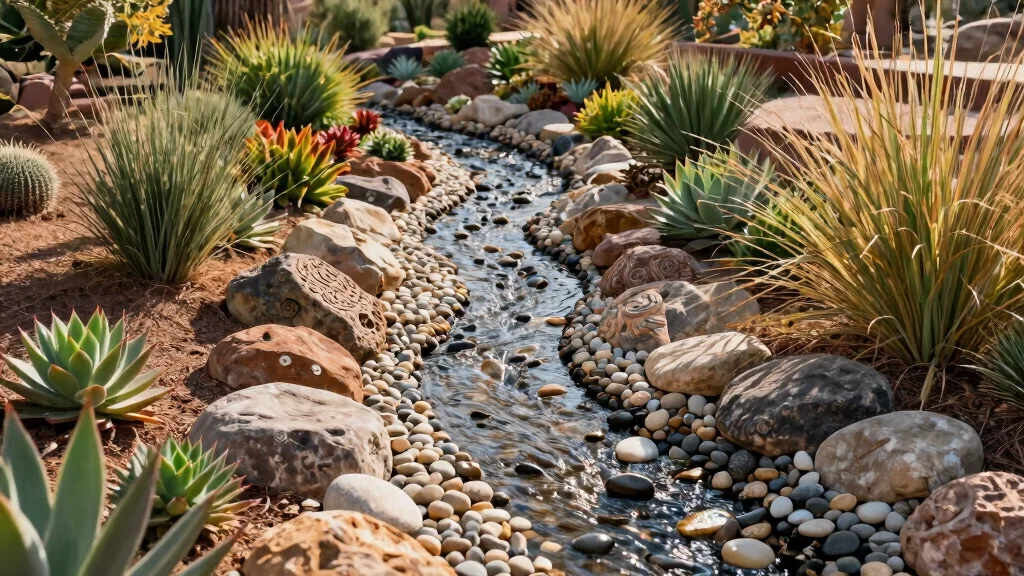 10 Dry Stream Bed Landscaping Ideas That Are Beautiful Even When There Is Not a Drop of Rain