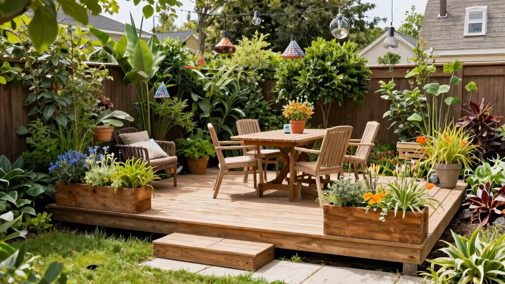 10 Landscaping Around the Backyard Deck Ideas That Blur Every Line Between Inside and Outside