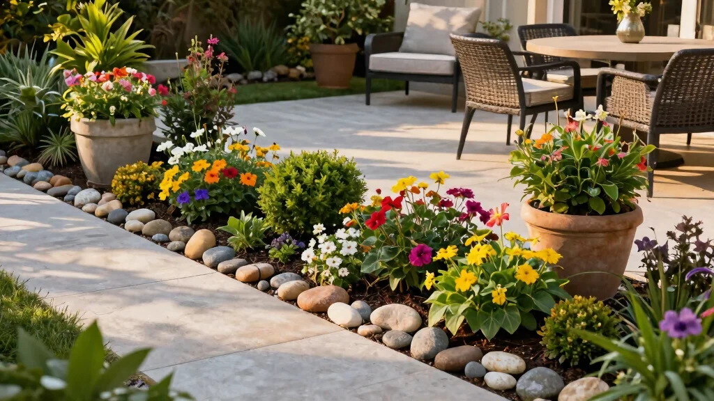 7 Patio Border Landscaping Ideas That Give Your Outdoor Living Space a Perfectly Finished Edge