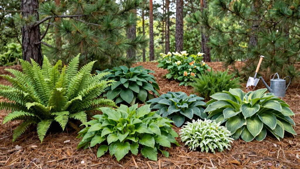9 Landscaping Under Pine Trees Ideas That Finally Solve the Shadiest Spot in Your Entire Yard