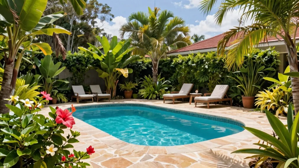 9 Pool Landscaping Ideas for Australian Homes That Are Lush, Tropical, and Built for the Climate