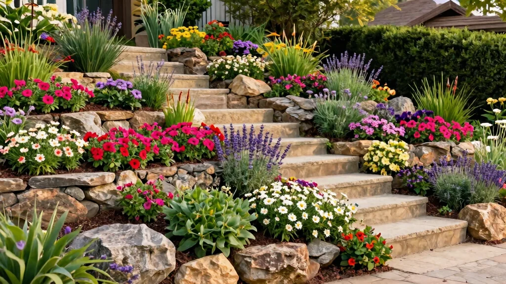 9 Sloped Front Yard Landscaping Ideas That Turn Every Incline Into a Stunning Tiered Masterpiece